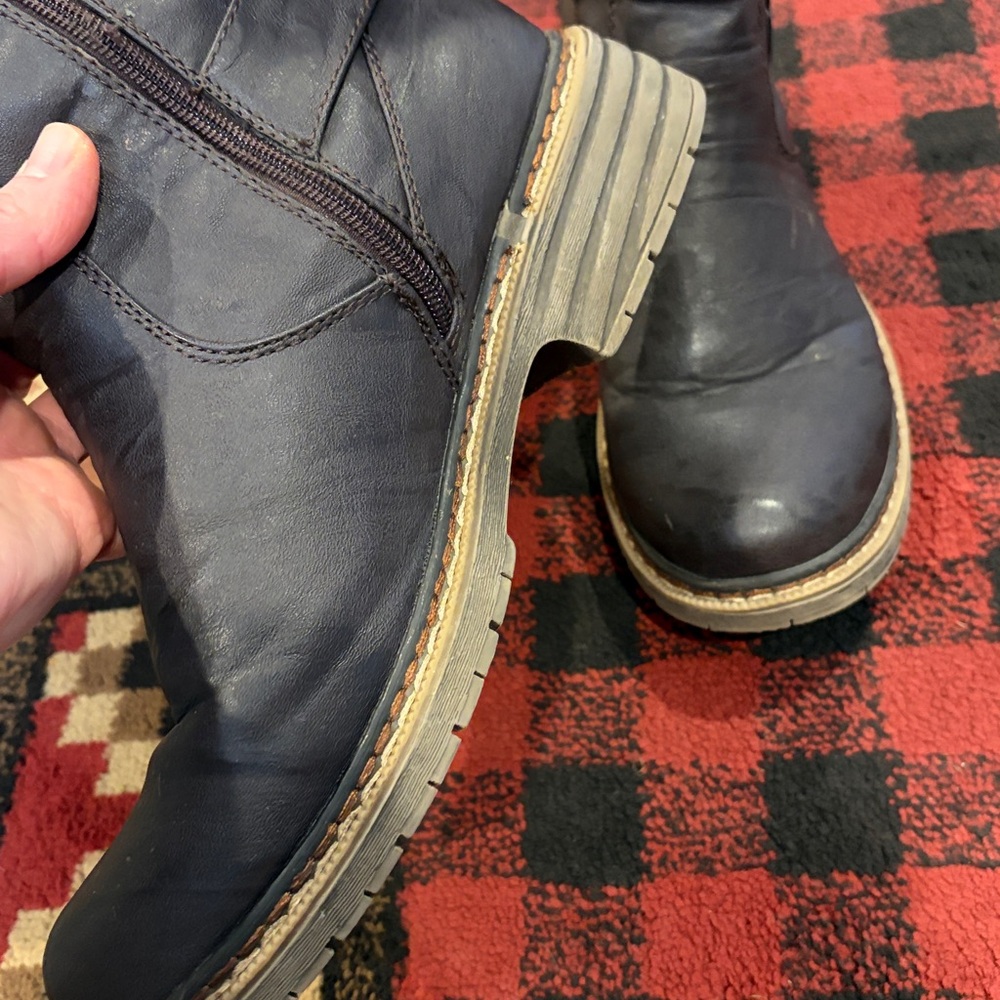 Womens Wanted lace up back boot - Picture 4 of 8